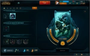 Conta LOL Gold 5 (Plat S5) / 44 Skins (39k de RP em Skins!) - League of Legends