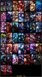 Conta LOL Gold 5 (Plat S5) / 44 Skins (39k de RP em Skins!) - League of Legends