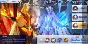conta saint seiya awakening SSA