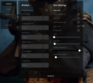 Black External Wz - Call of Duty COD