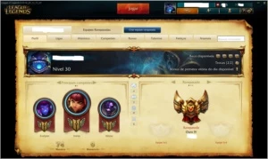 conta LOL ouro 4 - League of Legends