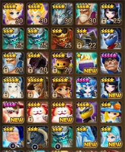 conta de sw- EARLY GAME COM 6 NAT 5 - Summoners War
