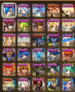 conta de sw- EARLY GAME COM 6 NAT 5 - Summoners War