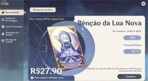 YAE+KOKOMI+ 90 DIAS DE BENÇÃO - Genshin Impact