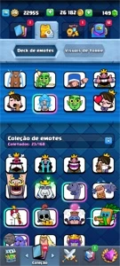 Conta nível 14 com campeões - Clash Royale