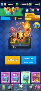 Conta nível 14 com campeões - Clash Royale