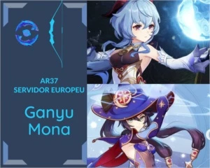 Ganyu e Mona - Genshin Impact