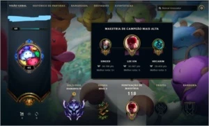 CONTA DIAMANTE 4 LOL - League of Legends