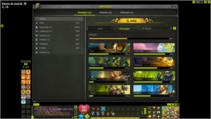 Conta Sadida Omega 50 7 anos de reward 130mk em itens - Dofus