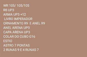 Conta Guerreiro (WR) VENDIDA! - Perfect World PW
