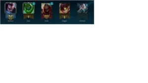 Conta plat 4, 117 campeões, 78 skins, 80 ícones, runa padrão - League of Legends LOL