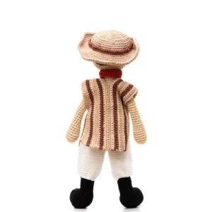 Boneco Gaúcho em amigurumi - Artesanato e Personalizados