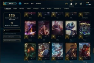 Conta Ouro 1 - League of Legends LOL