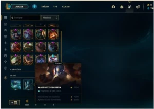 Conta Ouro 1 - League of Legends LOL
