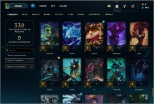 Conta Ouro 1 - League of Legends LOL
