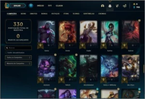 Conta Ouro 1 - League of Legends LOL