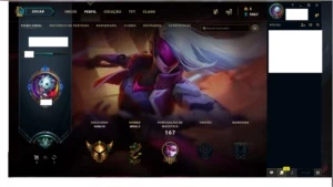 CONTA GOLD - League of Legends LOL