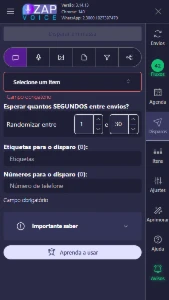 Zap Voice Com Fluxo [3.14.13] Chave Mensal E Anual Ilimitada - Outros