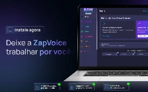 Zap Voice Com Fluxo [3.14.13] Chave Mensal E Anual Ilimitada - Outros