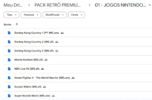 Pack Retrô: Nintendo Pt-Br + Arcade Fliperama - Envio Auto - Outros