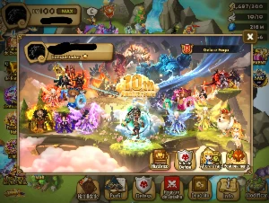 Conta Summoners War - Lds Daniel e Nyx