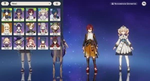 AR26 - Scaramouche com TullayTullah +Amos + Lança Prismatica - Genshin Impact