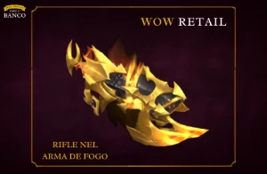 World of Warcraft - Skin de Arma Rifle (Transmog) - Blizzard