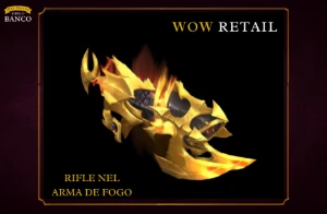World of Warcraft - Skin de Arma Rifle (Transmog) - Blizzard