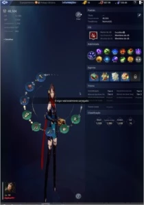 Conta de MIR4 - Besteiro Lvl 50 48k PP - SA91