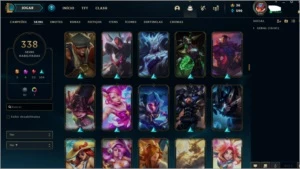 Conta League of Legends nivel 206|1521EL|331skins|604icones LOL