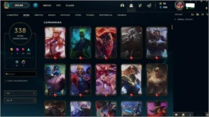 Conta League of Legends nivel 206|1521EL|331skins|604icones LOL