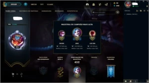 Conta League of Legends nivel 206|1521EL|331skins|604icones LOL