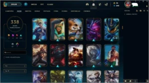 Conta League of Legends nivel 206|1521EL|331skins|604icones LOL