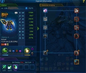 Digimon Master Super Conta ( Lucemon ) server - Digimon Masters Online DMO