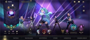 WILD RIFT 73 SKINS MESTRE; 1055WC; PASSE ON; {8 LENDÁRIAS} - League of Legends: Wild Rift LOL WR