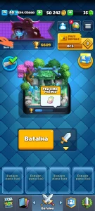 Conta Arena 18 6500 Troféus - Clash Royale