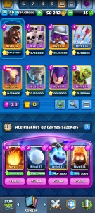 Conta Arena 18 6500 Troféus - Clash Royale