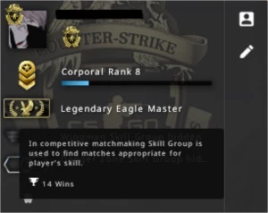 CS:GO PRIME | 1 MEDALHA | ÁGUIA 2 - Counter Strike