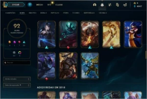 conta lol Skin e icones de 2013 (raros e full champ) - League of Legends