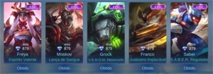 CONTA TOP NO PRECINHO - Mobile Legends