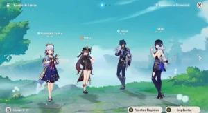 Conta Ar43 C/Hutao+Homa;Ayaka;Yelan;+3T5 C/Banner Gatantido! - Genshin Impact