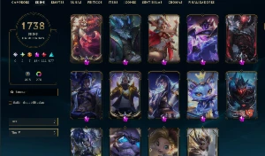Conta rara diamante 2 / 1700+ skins - League of Legends LOL