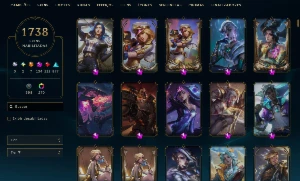 Conta rara diamante 2 / 1700+ skins - League of Legends LOL