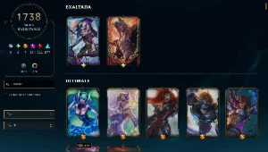 Conta rara diamante 2 / 1700+ skins - League of Legends LOL