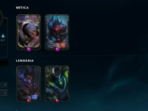 Conta rara diamante 2 / 1700+ skins - League of Legends LOL