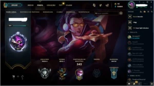CONTA PRATA 2 COM 111 CAMPEOES E 64 SKINS - League of Legends LOL