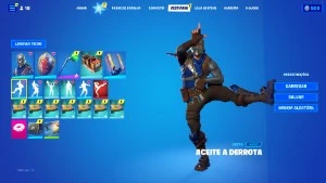 Conta de Fortnite com Minty e Skin da Season 2