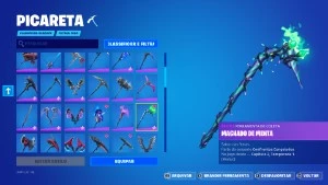 Conta de Fortnite com Minty e Skin da Season 2
