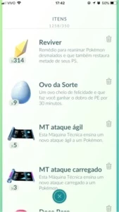 Conta level 33 Team Mystic com lendários Pokemon GO