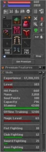 Sell MS 103 Open PvP - Tibia